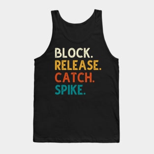 Block Release Catch Spike Tank Top